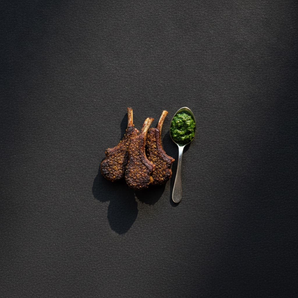 Grilled lamb chops at Gunpowder Social
